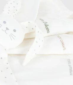 Petit Bateau Newborn*Newborn-Geschenkset aus bestickter Baumwolle variante 1