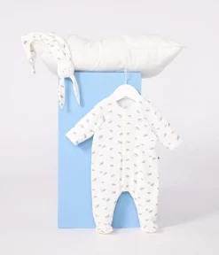 Petit Bateau Newborn*Newborn-Geschenkset aus bedruckter Baumwolle variante 1
