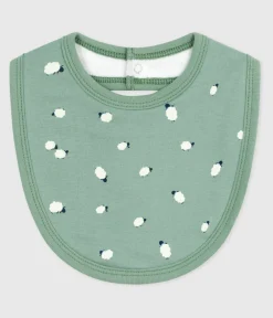 Petit Bateau Lätzchen|Newborn*Newborn-Lätzchen aus bedruckter Baumwolle SAULE/ MULTICO