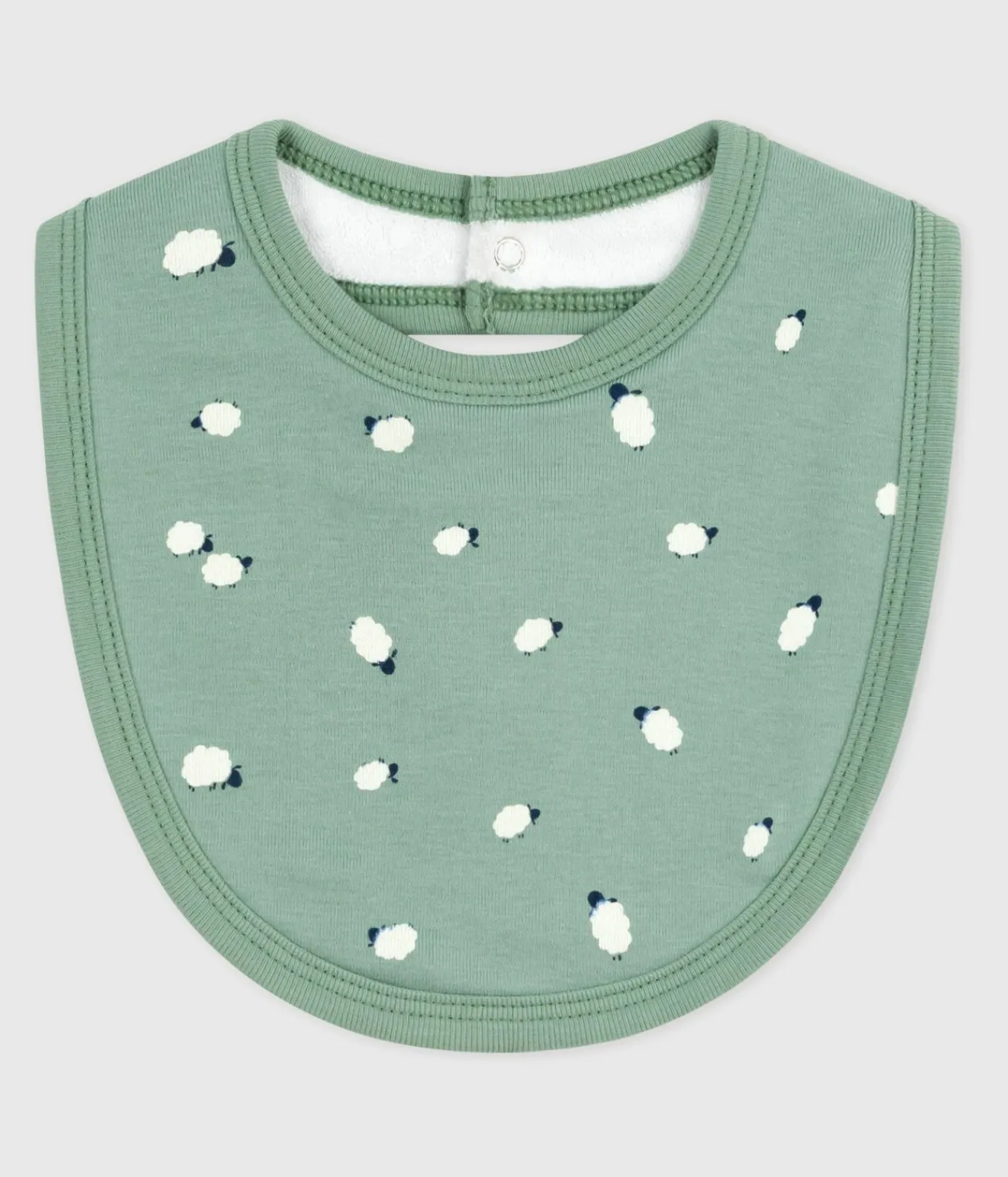 Petit Bateau Lätzchen|Newborn*Newborn-Lätzchen aus bedruckter Baumwolle SAULE/ MULTICO