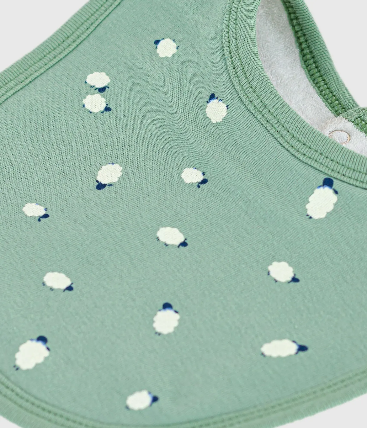 Petit Bateau Lätzchen|Newborn*Newborn-Lätzchen aus bedruckter Baumwolle SAULE/ MULTICO