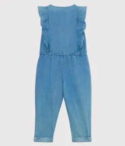 Petit Bateau Shorts, Hosen, Leggings*Overall Kinder/Mädchen blau DENIM CLAIR