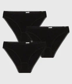 Petit Bateau Bhs, Slips, Bodys*Packung mit Damenhöschen aus Baumwolle und Elastan variante 2