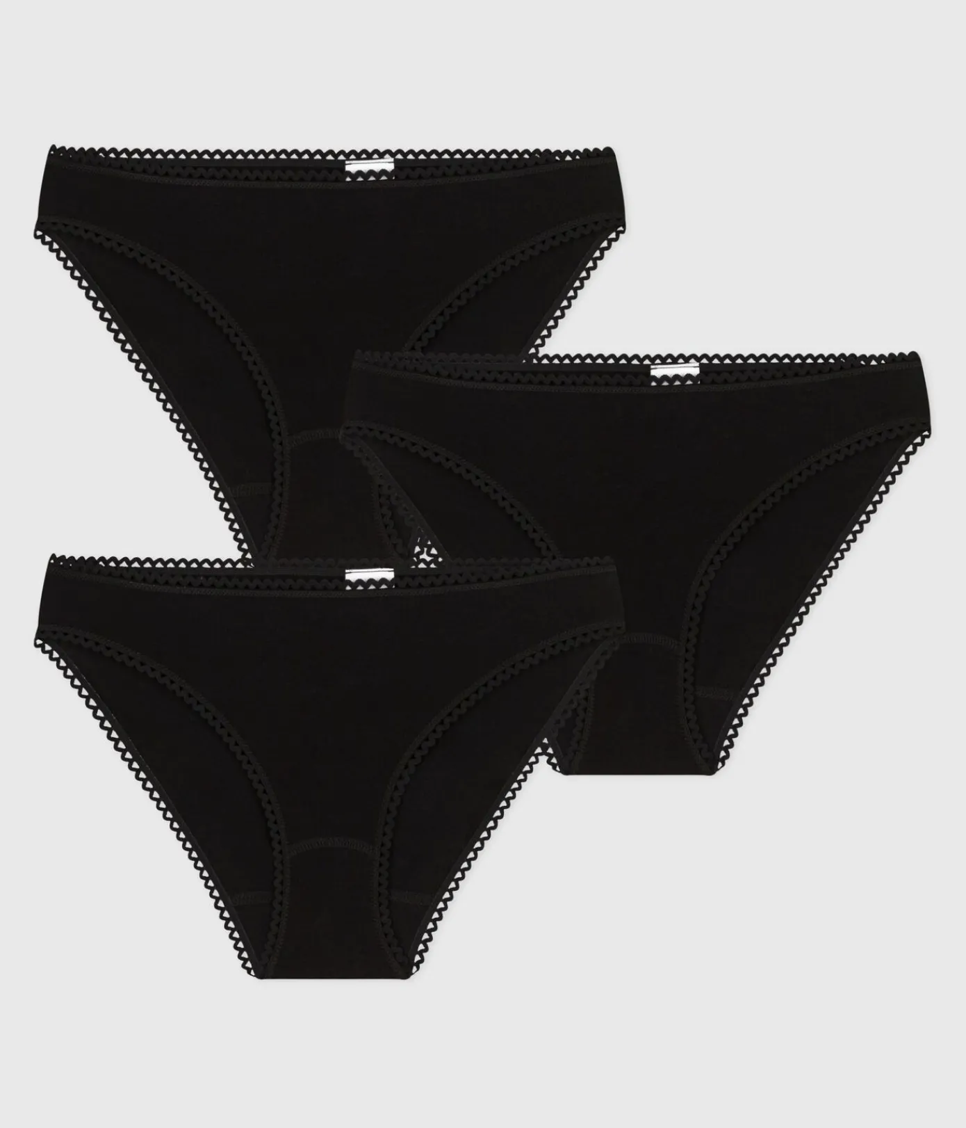 Petit Bateau Bhs, Slips, Bodys*Packung mit Damenhöschen aus Baumwolle und Elastan variante 2