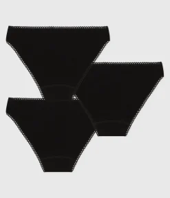 Petit Bateau Bhs, Slips, Bodys*Packung mit Damenhöschen aus Baumwolle und Elastan variante 2