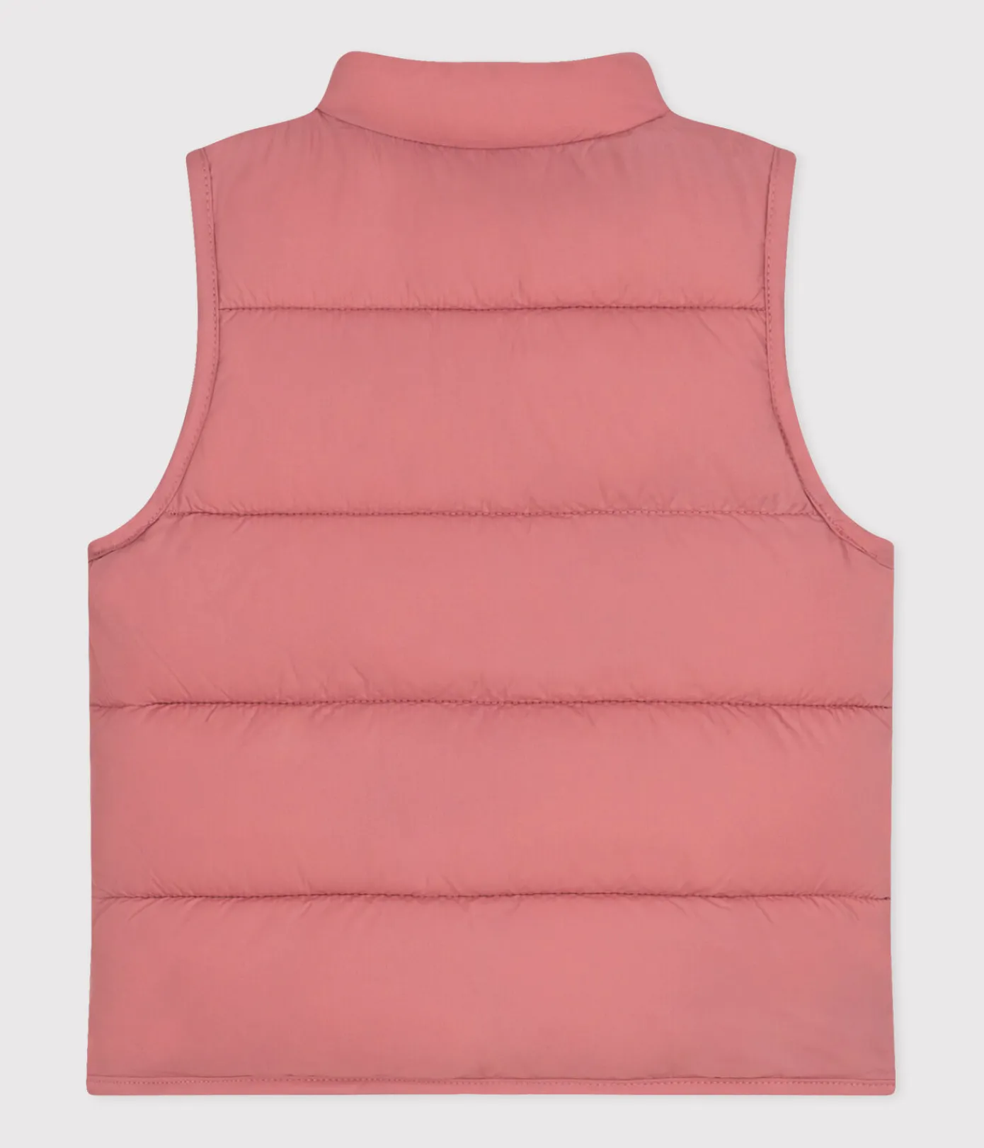 Petit Bateau Jacken, Anoraks*Ärmellose Baby-Steppweste rosa ROSEWOOD