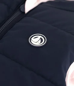 Petit Bateau Mäntel, Jacken, Regenjacken*Ärmellose Kinder-Winterjacke zum Wenden in zwei Farben rosa JOLI/ SMOKING
