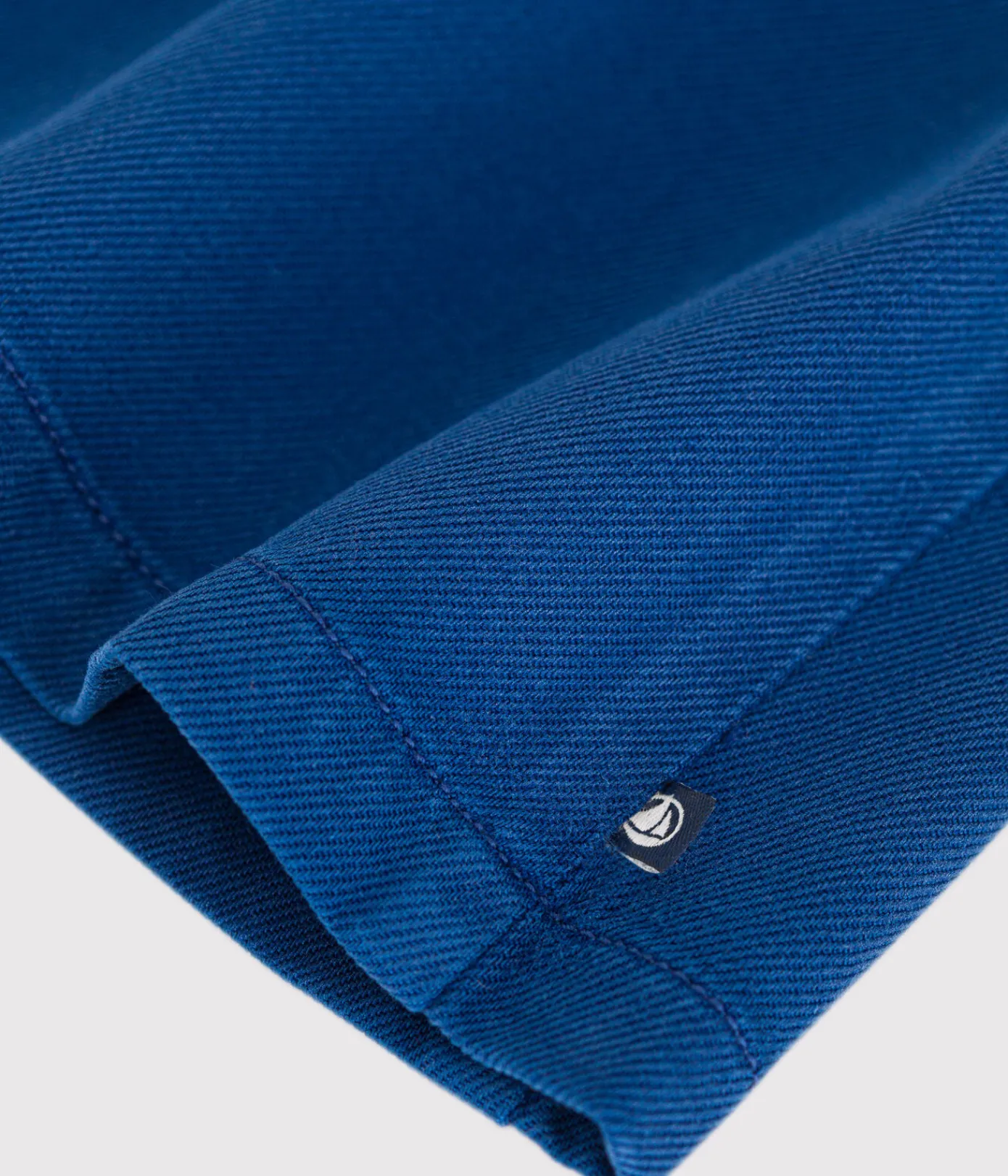 Petit Bateau Kleider*Ärmelloses Baby-Kleid aus Baumwolle und Lyocell blau INCOGNITO
