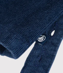 Petit Bateau Kleider*Ärmelloses Babykleid aus Cord CREPUSCULE