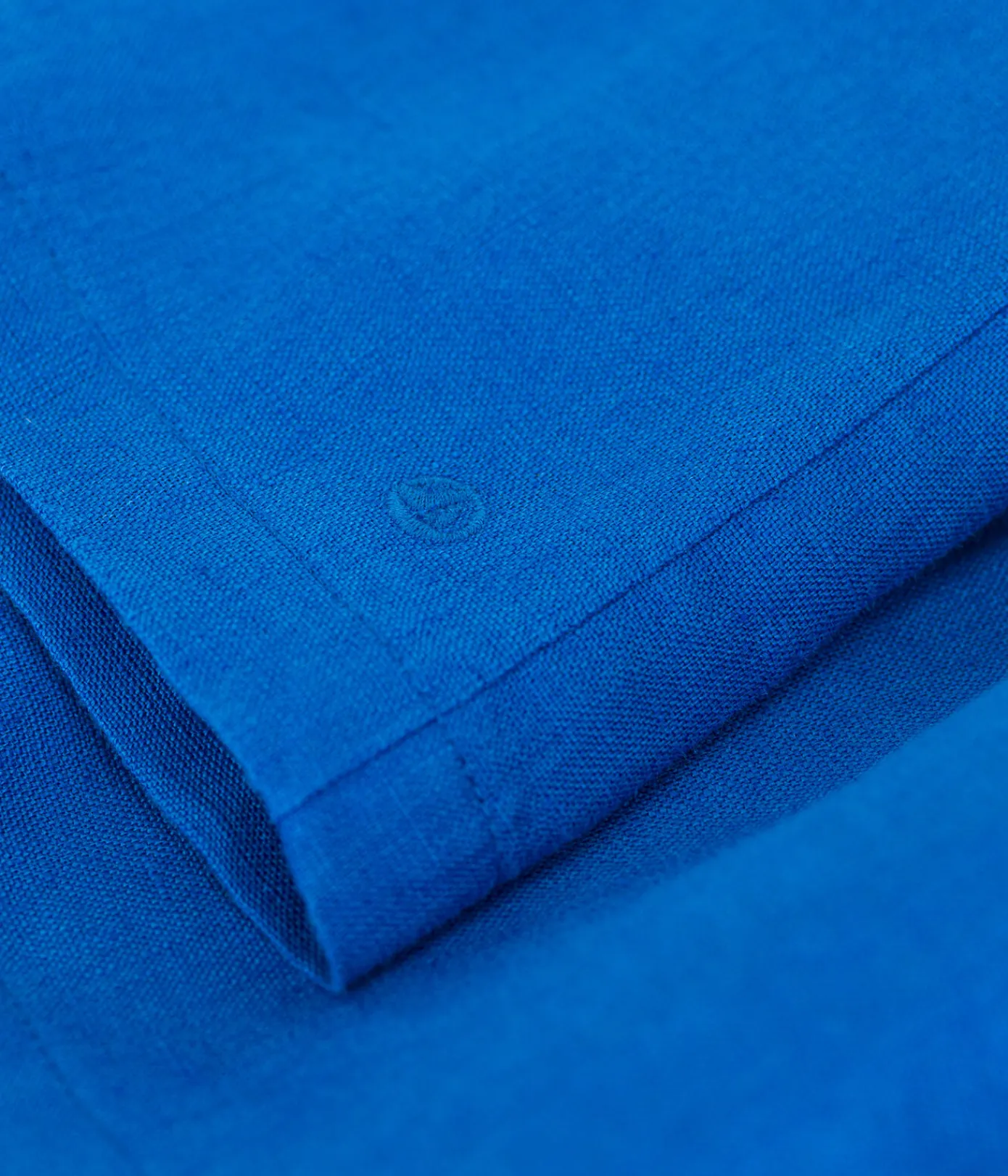 Petit Bateau Kleider*Ärmelloses Baby-Kleid aus Leinen blau PORCELANA