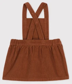 Petit Bateau Kleider*Ärmelloses Babykleid aus Nicki braun CINA