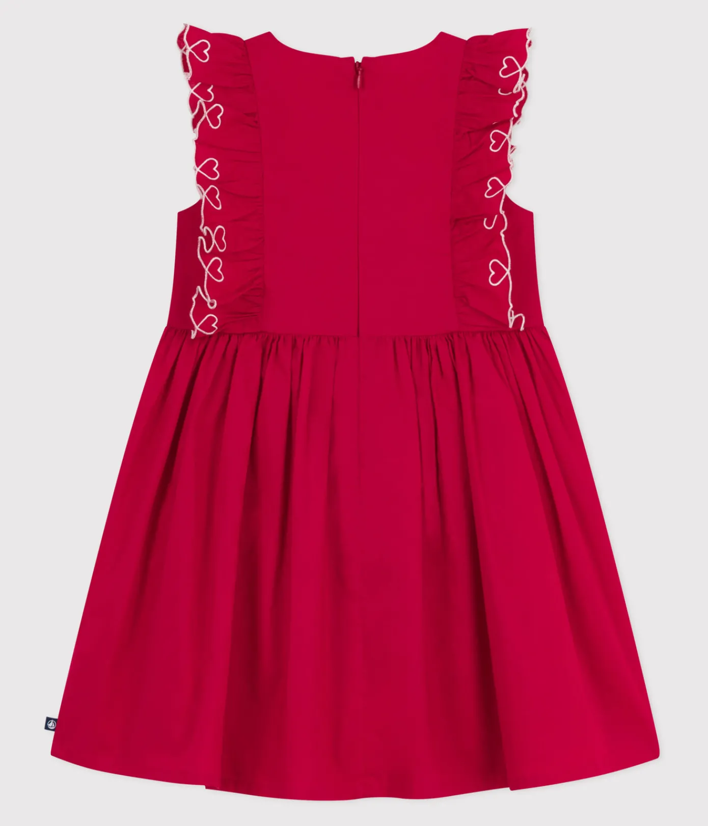Petit Bateau Kleider, Röcke*Ärmelloses Kinder-Kleid aus Baumwolle ROT TERKUIT