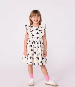 Petit Bateau Kleider, Röcke*Ärmelloses Kinder-Kleid aus Baumwolle blau MILK/ SOIR