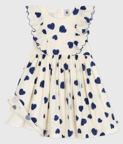 Petit Bateau Kleider, Röcke*Ärmelloses Kinder-Kleid aus Baumwolle blau MILK/ SOIR