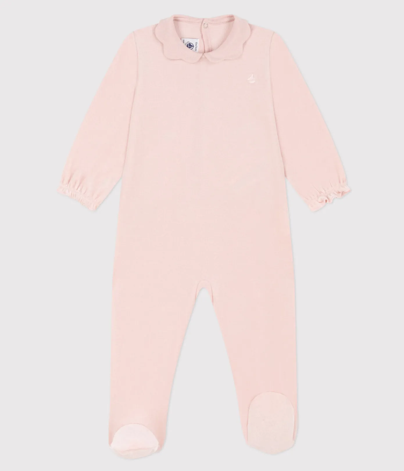 Petit Bateau Schlafanzüge, Strampler*Rosa Strampler aus Nicki rosa SALINE