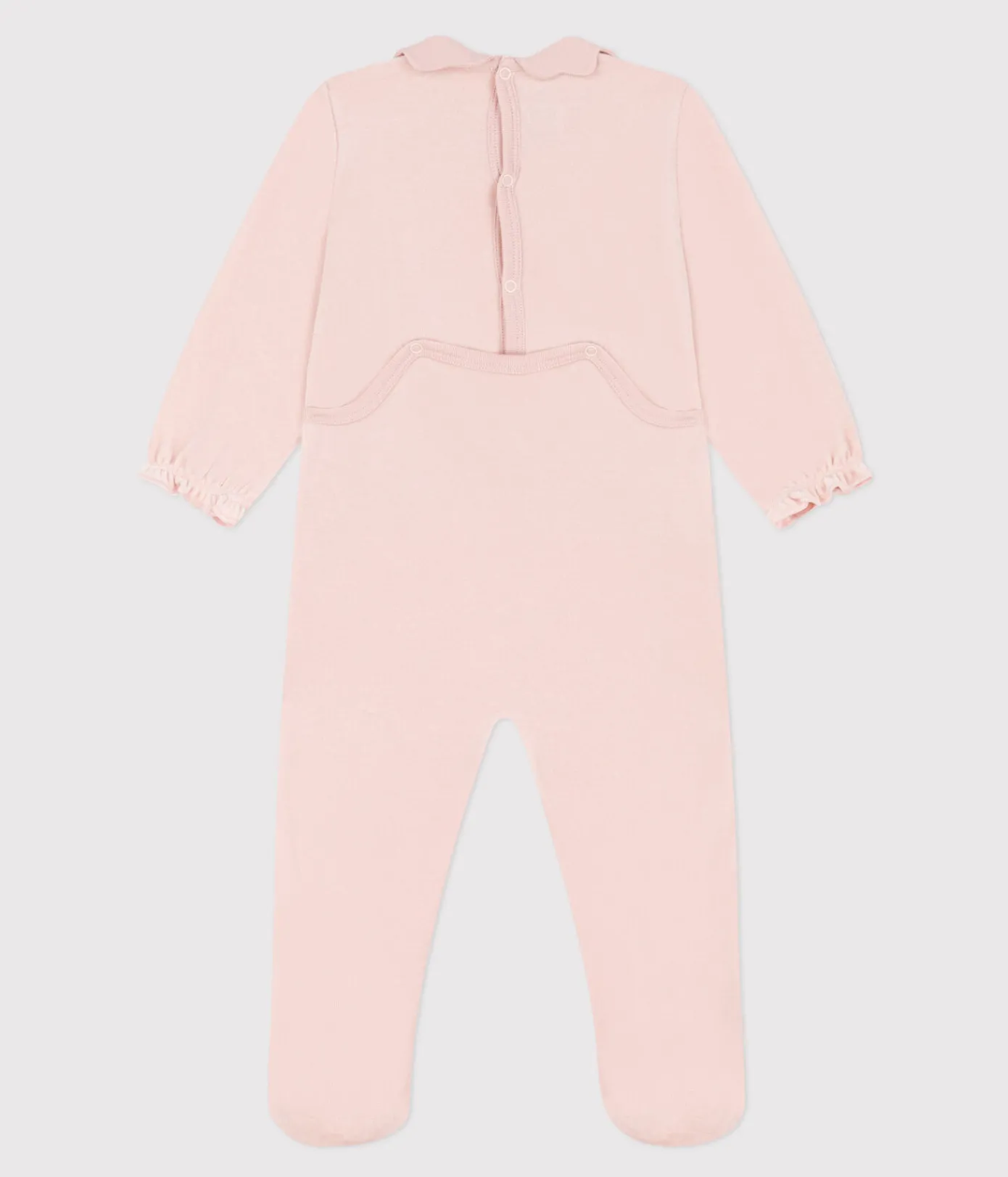 Petit Bateau Schlafanzüge, Strampler*Rosa Strampler aus Nicki rosa SALINE