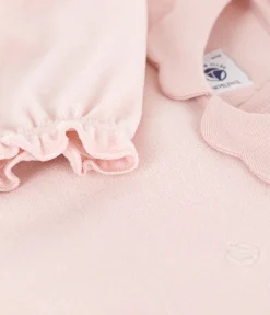 Petit Bateau Schlafanzüge, Strampler*Rosa Strampler aus Nicki rosa SALINE
