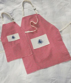 Petit Bateau Accessoires, Mützen, Cappe*Schürzenset 100 % Bio-Baumwolle variante 1