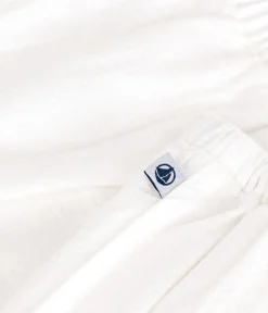 Petit Bateau Shorts, Hosen, Leggings*Seersucker-Babypumphose weiss ECUME