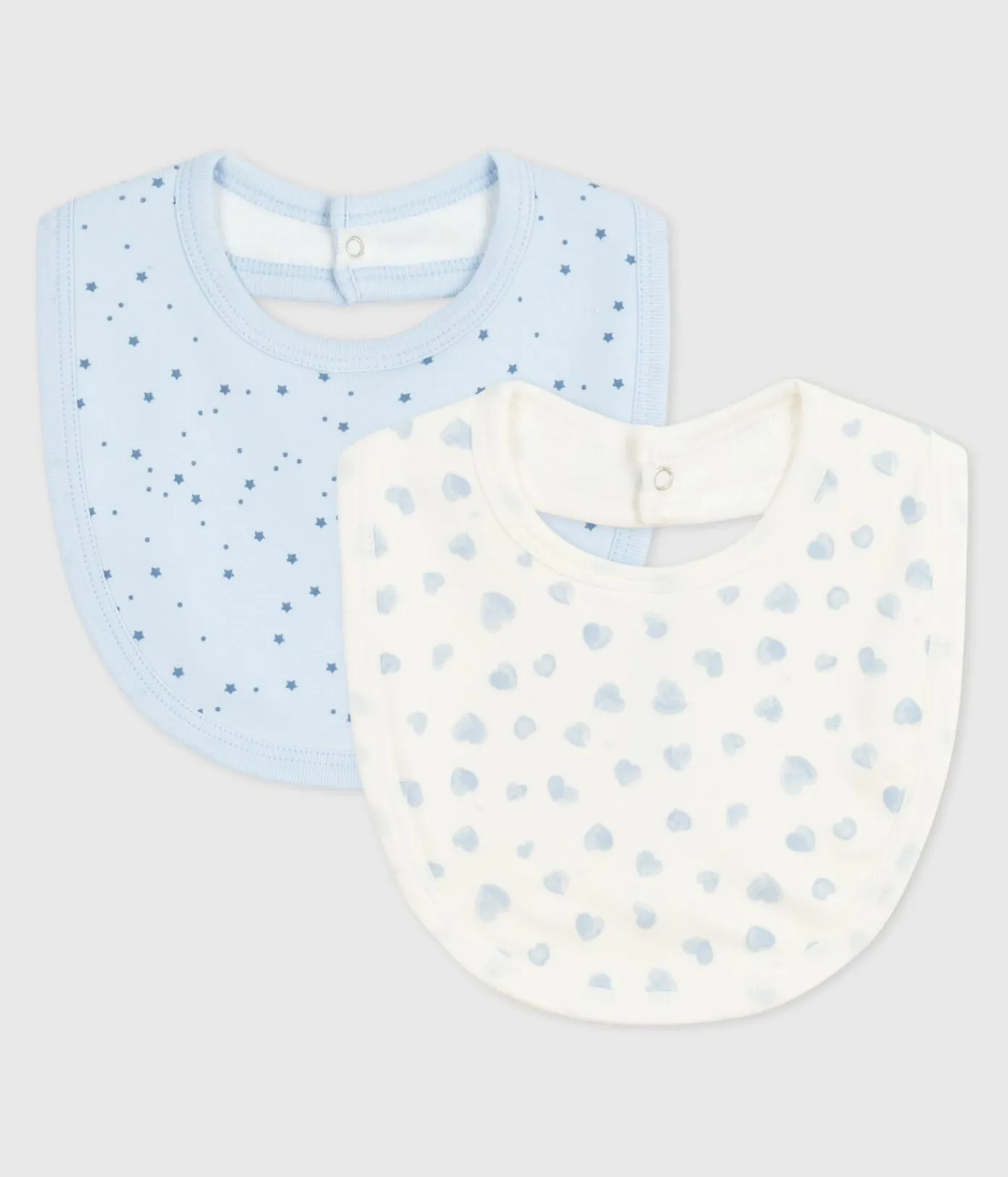 Petit Bateau Lätzchen|Newborn*Set Baby-Lätzchen aus bedruckter Baumwolle variante 1