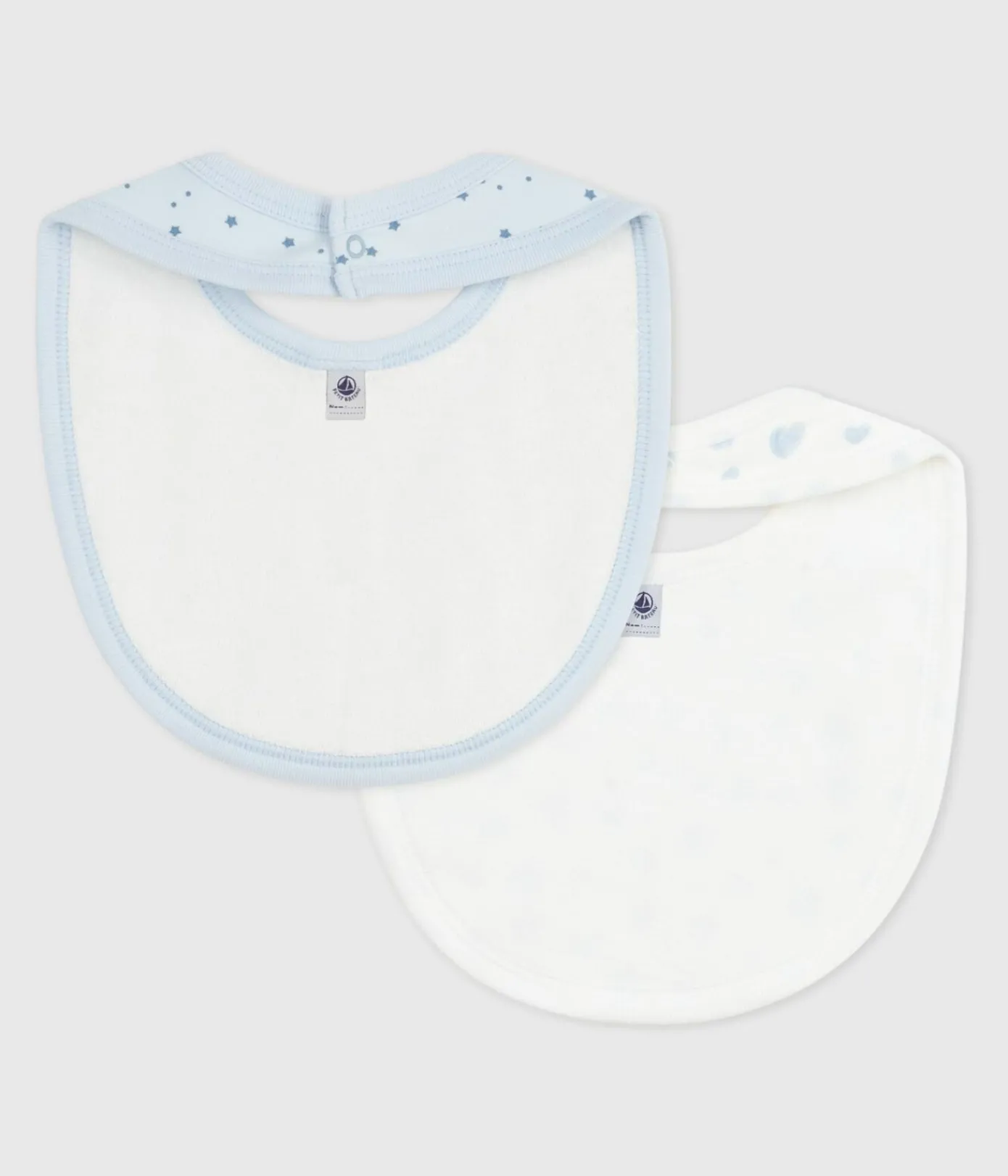 Petit Bateau Lätzchen|Newborn*Set Baby-Lätzchen aus bedruckter Baumwolle variante 1