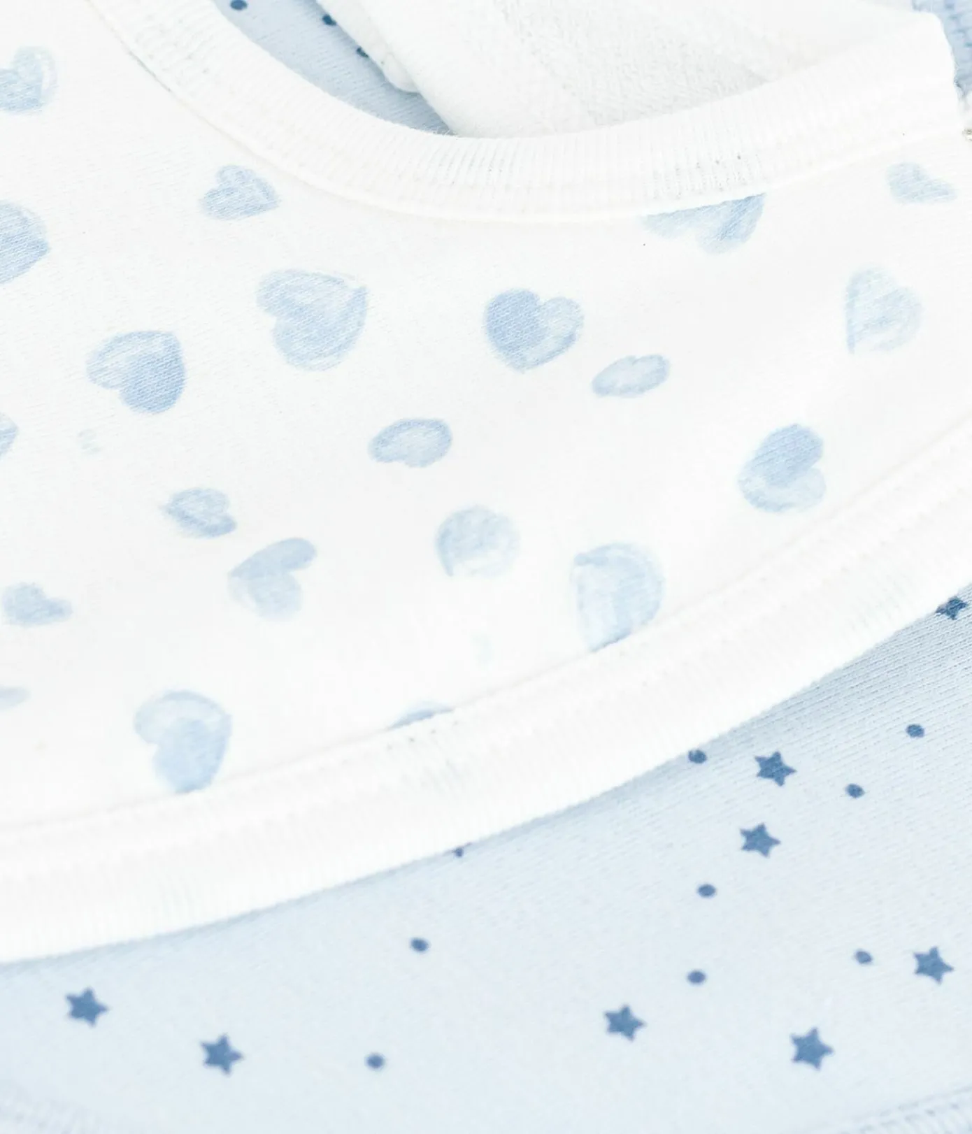 Petit Bateau Lätzchen|Newborn*Set Baby-Lätzchen aus bedruckter Baumwolle variante 1