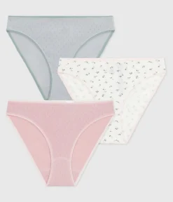 Petit Bateau Bhs, Slips, Bodys*Set Damen Slips aus Baumwolle mit Lochstickerei variante 1