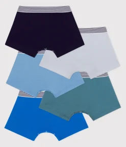 Petit Bateau Unterhosen, Boxershorts*Set Kinder-Boxershorts aus einfarbiger Baumwolle variante 1