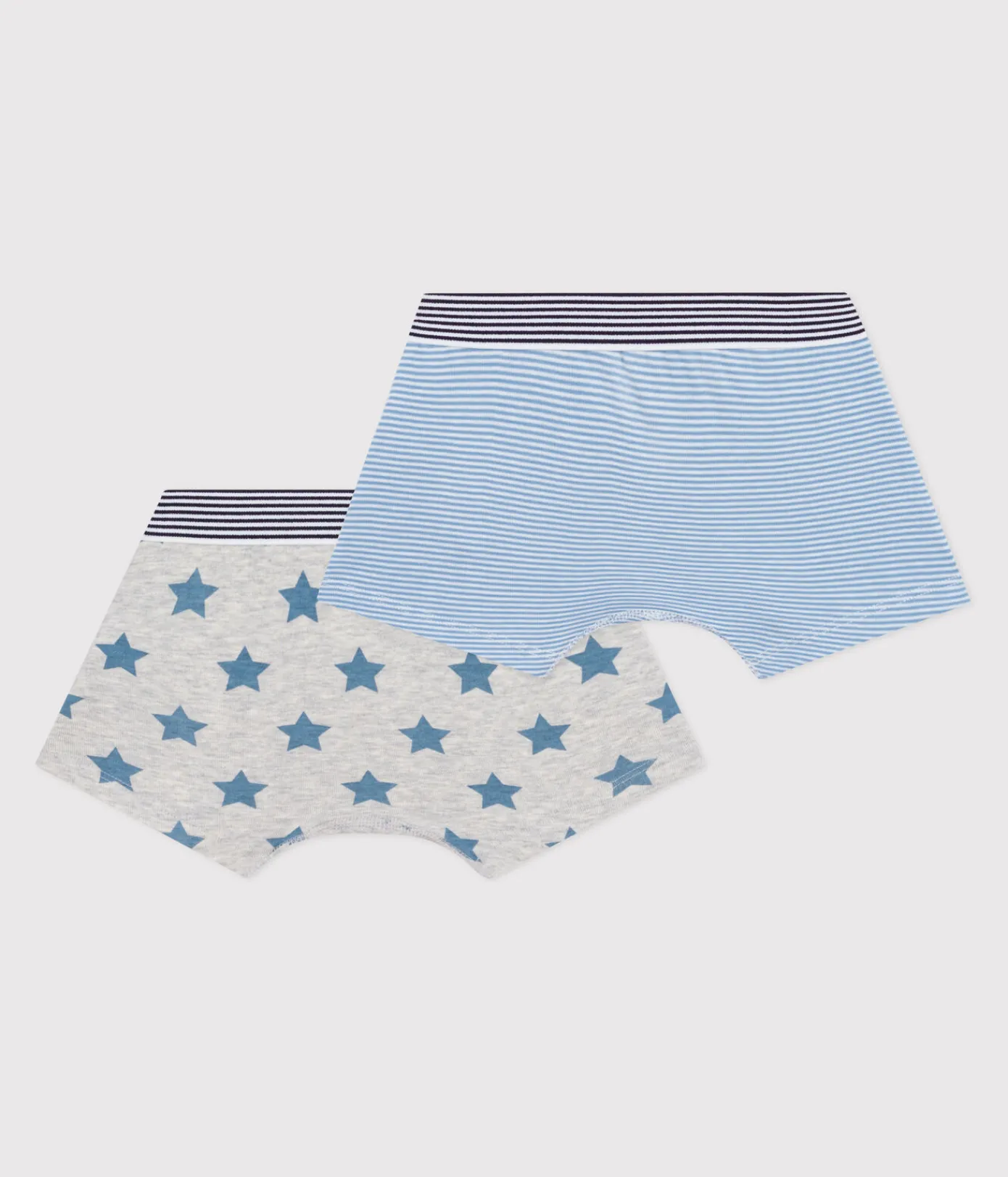 Petit Bateau Unterhosen, Boxershorts*Set Kinder-Boxershorts aus Baumwolle mit Sternenmotiv variante 1