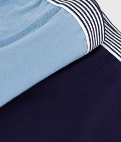 Petit Bateau Herren|Unterhosen, Boxershorts*Set Kinder-Boxershorts aus einfarbiger Baumwolle mit Elastan variante 1