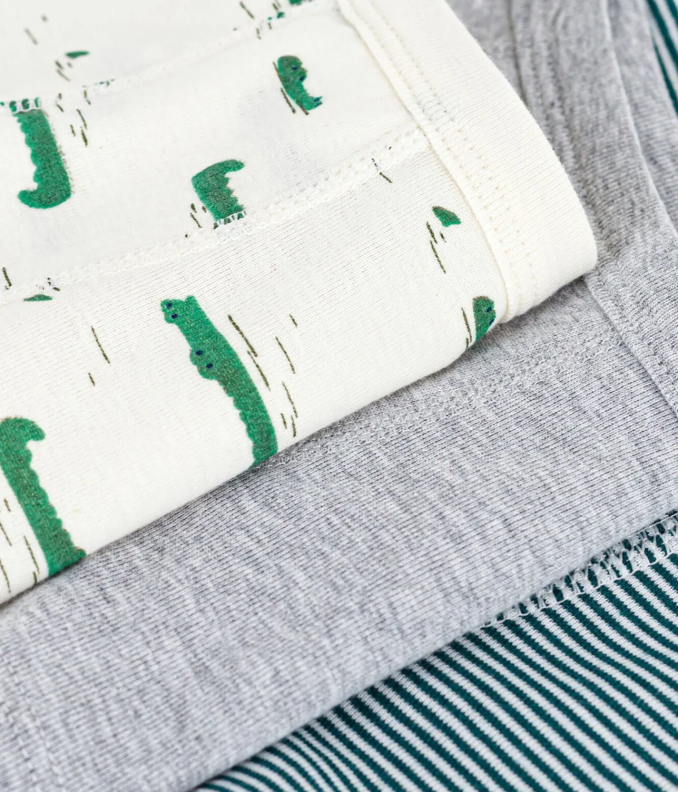 Petit Bateau Unterhosen, Boxershorts*Set Kinder-Boxershorts aus bedruckter Baumwolle mit überzogenem Bund variante 1