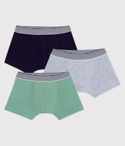 Petit Bateau Unterhosen, Boxershorts*Set Kinder-Boxershorts aus einfarbiger Baumwolle variante 1