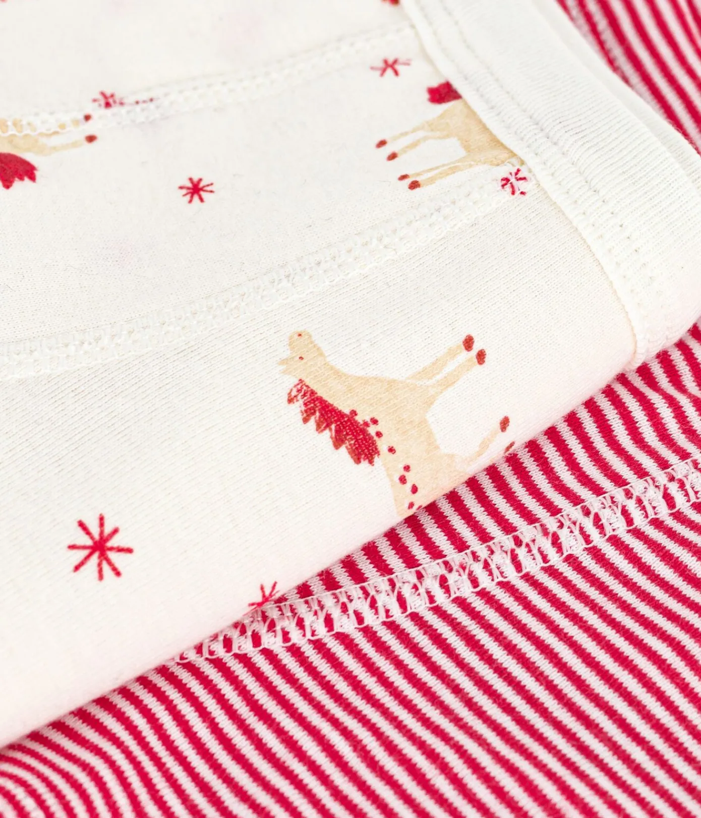 Petit Bateau Unterhosen, Boxershorts*Set Kinder-Boxershorts mit überzogenem Bund aus Baumwolle mit Pferd-Motiv variante 1