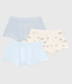 Petit Bateau Unterhosen, Boxershorts*Set Kinder-Boxershorts mit überzogenem Bund aus bedruckter Baumwolle variante 1