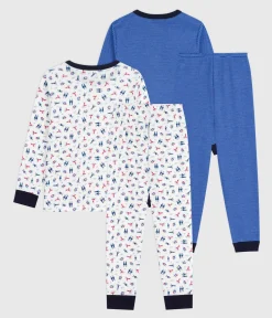Petit Bateau Schlafanzüge, Pyjamas*Set Kinder-Pyjamas aus bedruckter Baumwolle variante 1