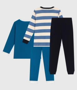 Petit Bateau Schlafanzüge, Pyjamas*Set Kinder-Pyjamas aus bedruckter Baumwolle variante 1