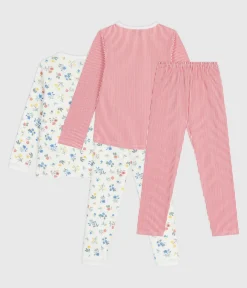 Petit Bateau Schlafanzüge, Nachthemden*Set Kinder-Pyjamas aus bedruckter Baumwolle variante 1