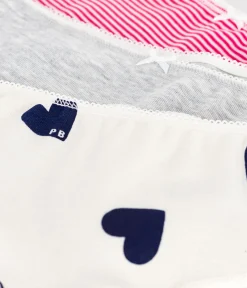 Petit Bateau Unterhosen, Shortys*Set Kinder-Shortys aus Baumwolle mit Herzmotiv variante 1