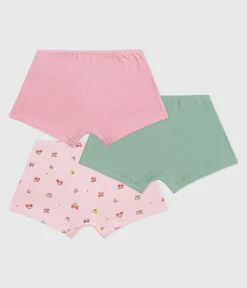 Petit Bateau Unterhosen, Shortys*Set Kinder-Shortys aus Baumwolle mit Blumenmuster variante 1