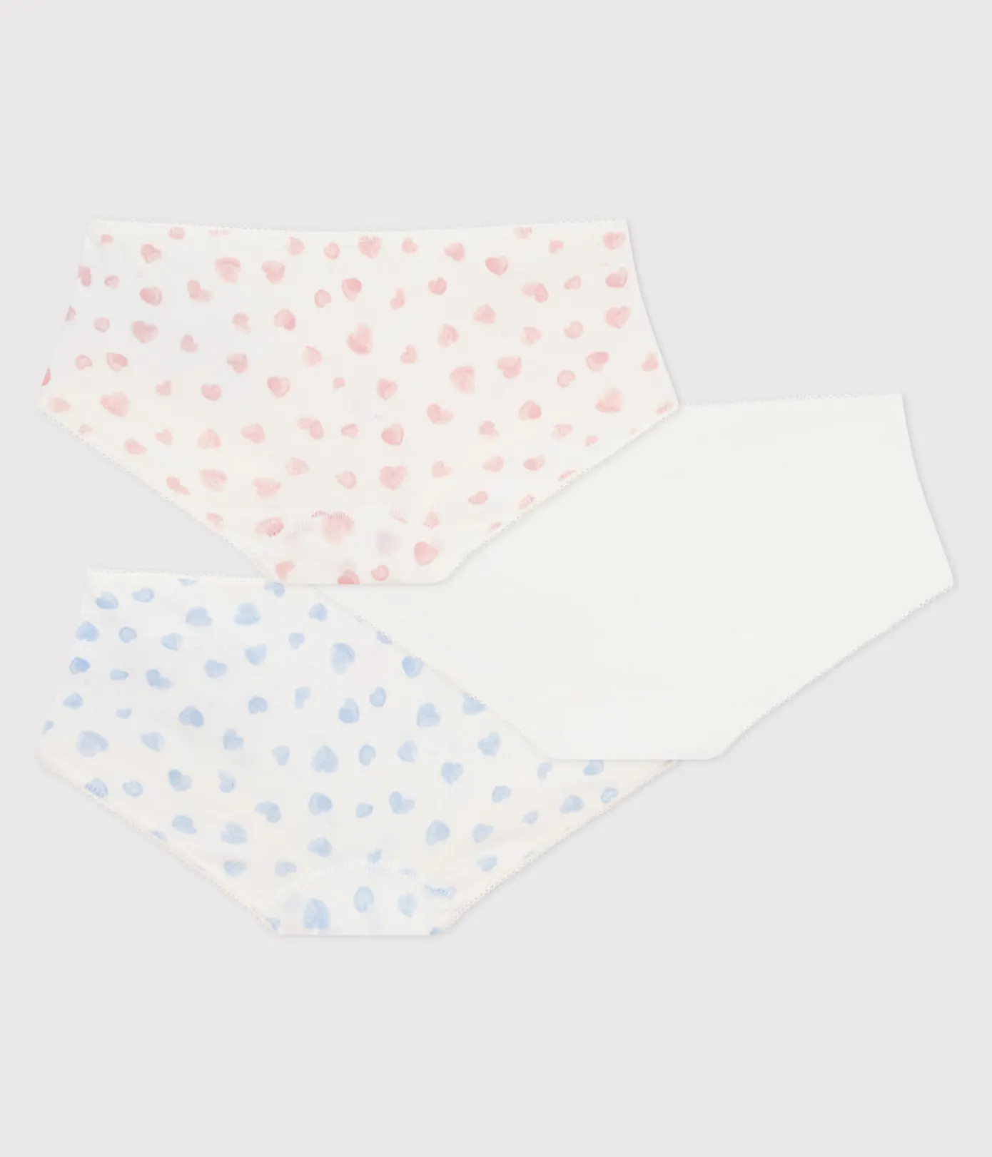 Petit Bateau Unterhosen, Shortys*Set Kinder-Shortys aus Baumwolle mit Herzmotiv variante 1