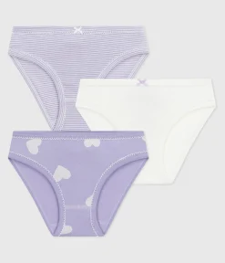 Petit Bateau Unterhosen, Shortys*Set Kinder-Slips aus Baumwolle mit Herzmotiv variante 1