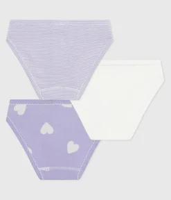 Petit Bateau Unterhosen, Shortys*Set Kinder-Slips aus Baumwolle mit Herzmotiv variante 1