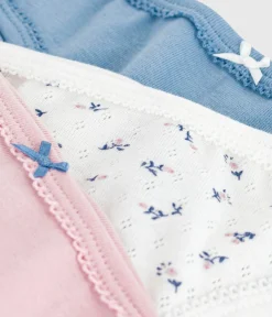 Petit Bateau Unterhosen, Shortys*Set Kinder-Slips aus Baumwolle mit Blumenmuster variante 1