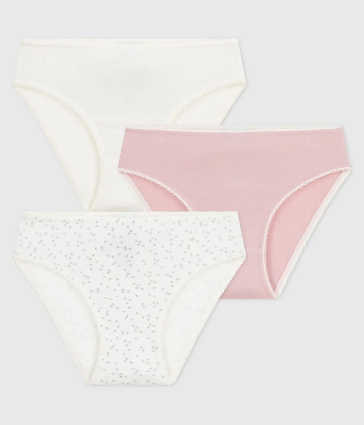 Petit Bateau Unterhosen, Shortys*Set Kinder-Slips aus Baumwolle und Elastan variante 1