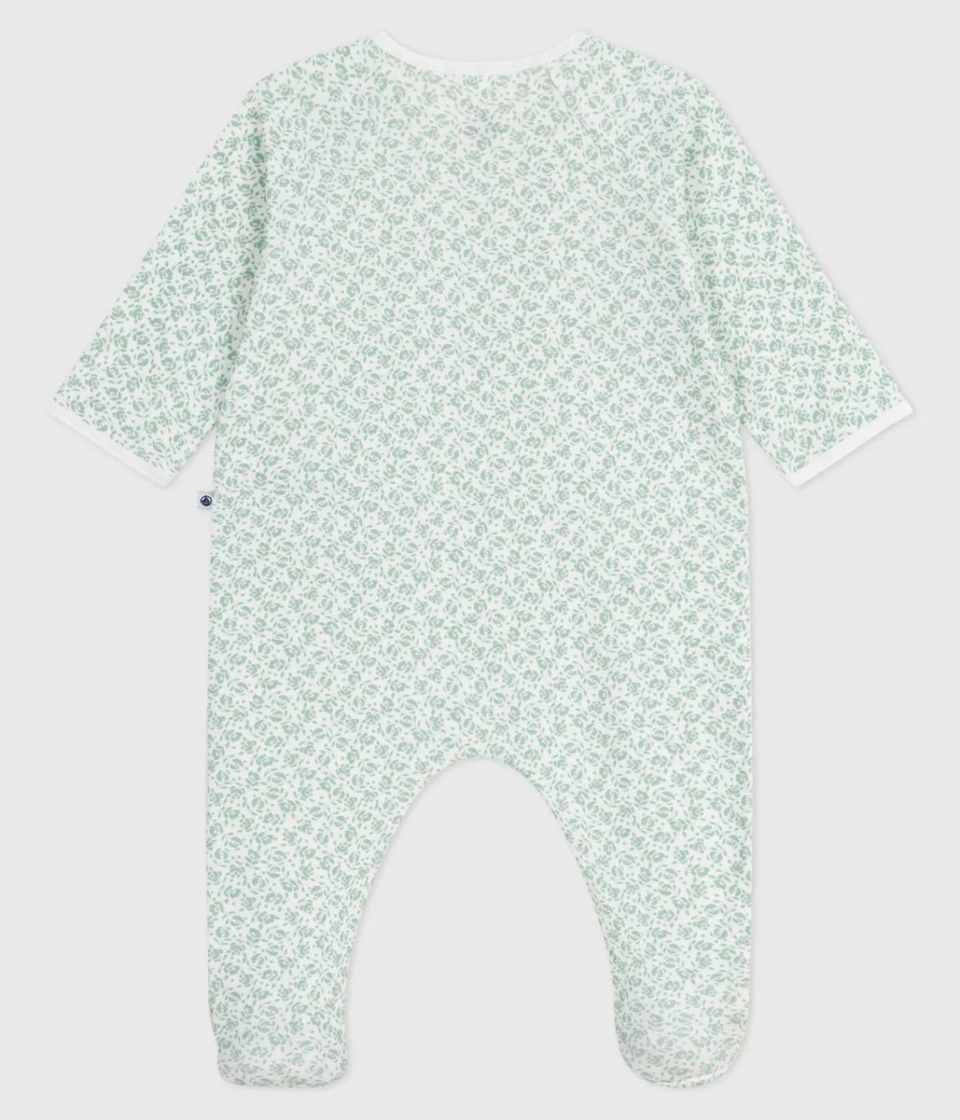 Petit Bateau Schlafanzüge, Strampler|Newborn*Strampler aus Baumwolle mit Blümchen MARSHMALLOW/ PAUL