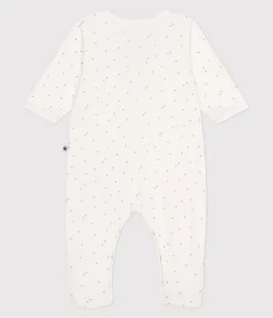 Petit Bateau Schlafanzüge, Strampler|Newborn*Strampler aus Baumwolle mit kleinen Sternen weiss MARSHMALLOW/weiss MISTIGRI