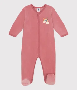 Petit Bateau Schlafanzüge, Strampler*Strampler aus Nicki rosa ROSEWOOD