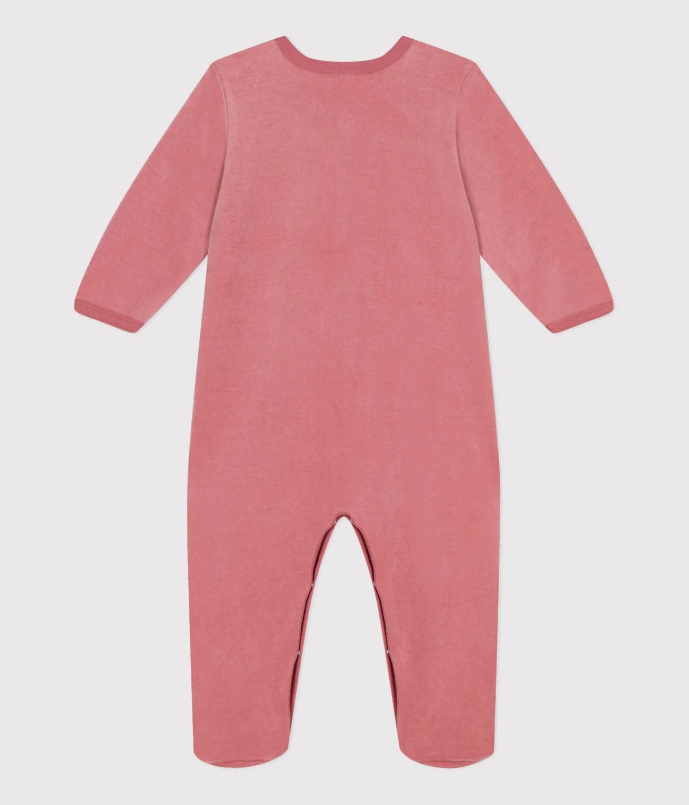 Petit Bateau Schlafanzüge, Strampler*Strampler aus Nicki rosa ROSEWOOD