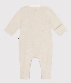 Petit Bateau Schlafanzüge, Strampler|Newborn*Strampler aus Nicki beige MONTELIMAR CHINE