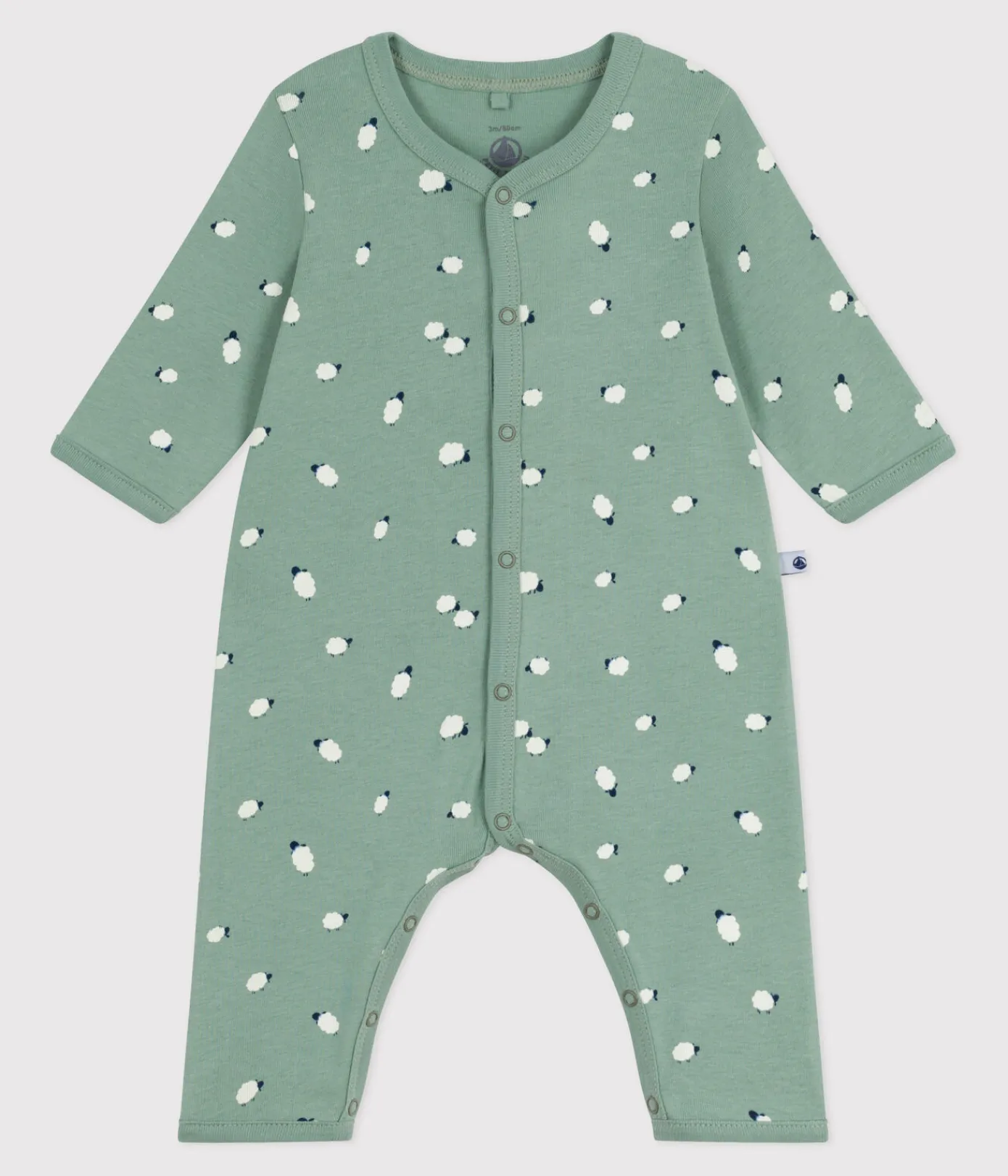 Petit Bateau Schlafanzüge, Strampler|Newborn*Strampler ohne Füßchen aus bedruckter Baumwolle SAULE/ MULTICO
